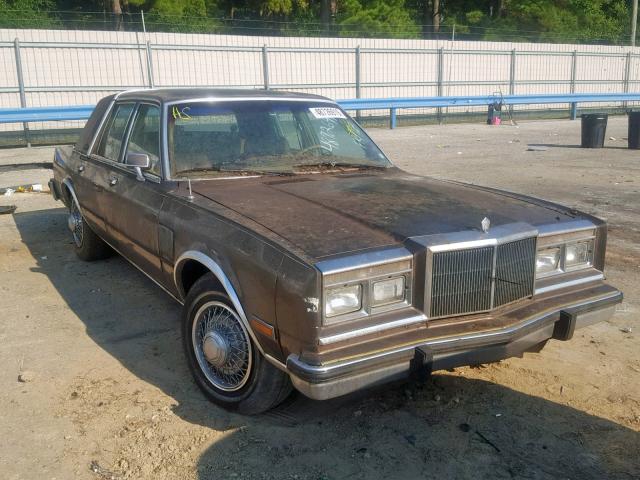 1C3BF66P0HW138519 - 1987 CHRYSLER FIFTH AVEN BROWN photo 1