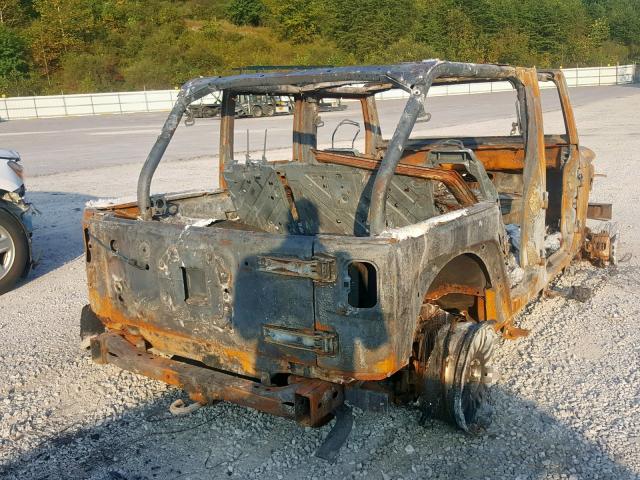 1J4GA59197L206568 - 2007 JEEP WRANGLER S BURN photo 4