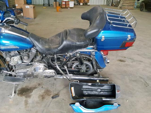 1HD1FFW126Y640418 - 2006 HARLEY-DAVIDSON FLHTCI BLUE photo 9