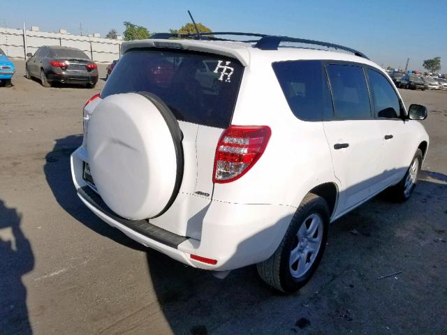 2T3BF4DV8CW213489 - 2012 TOYOTA RAV4 WHITE photo 4