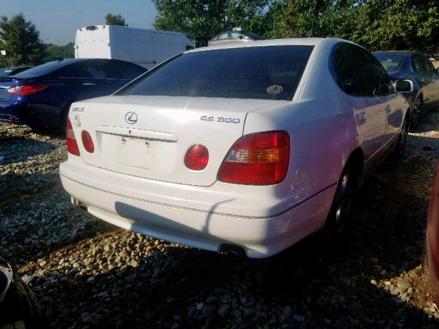 JT8BD68S7Y0115596 - 2000 LEXUS GS 300 WHITE photo 4