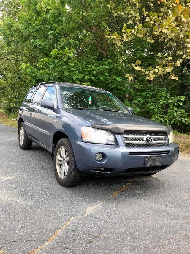 JTEEW21A960026785 - 2006 TOYOTA HIGHLANDER GRAY photo 1