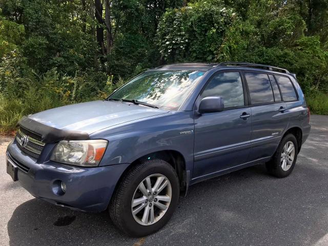 JTEEW21A960026785 - 2006 TOYOTA HIGHLANDER GRAY photo 2