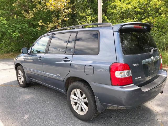 JTEEW21A960026785 - 2006 TOYOTA HIGHLANDER GRAY photo 3