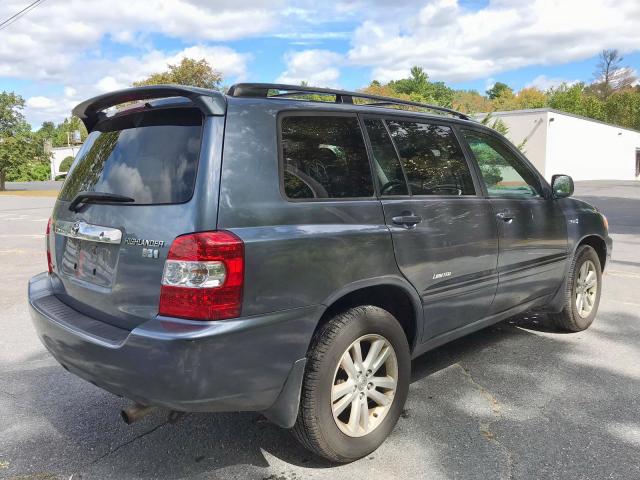 JTEEW21A960026785 - 2006 TOYOTA HIGHLANDER GRAY photo 4