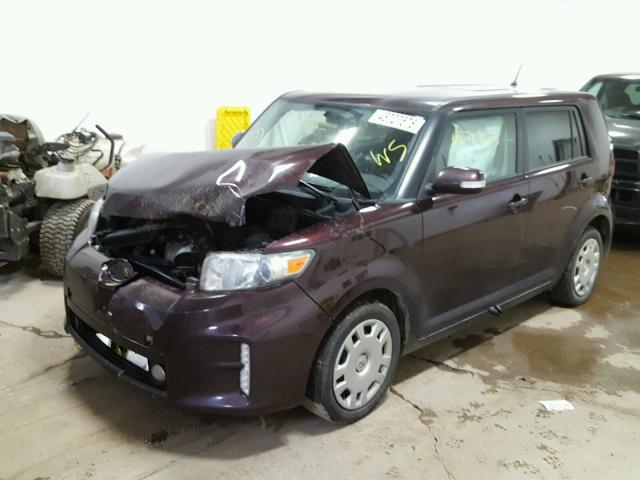 JTLZE4FE1FJ081259 - 2015 TOYOTA SCION XB Bənövşəyi foto 2