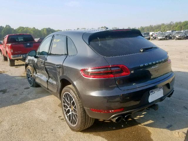 WP1AA2A5XJLB15050 - 2018 PORSCHE MACAN GRAY photo 3