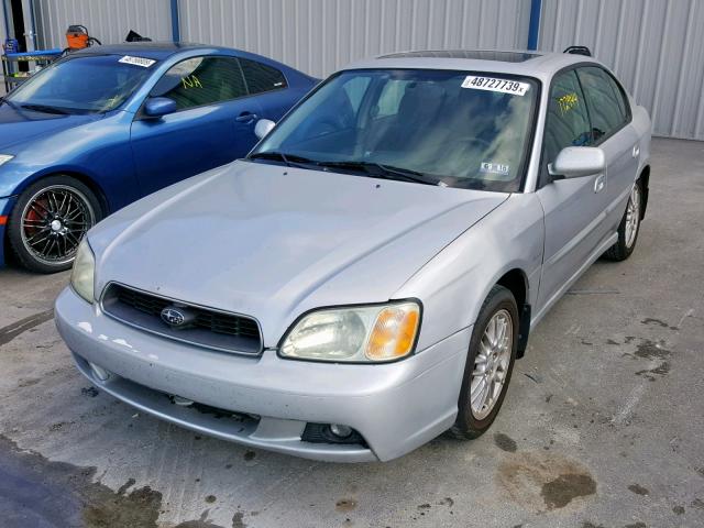 4S3BE625147212036 - 2004 SUBARU LEGACY L S SILVER photo 2