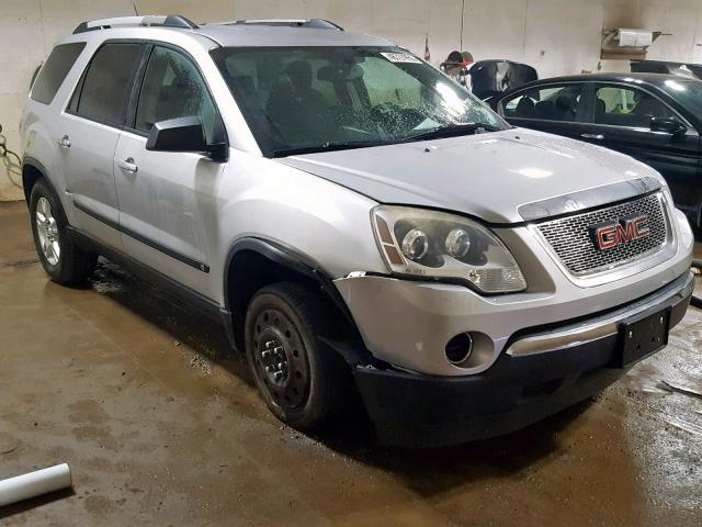 1GKLRKED7AJ121165 - 2010 GMC ACADIA SL SILVER photo 1