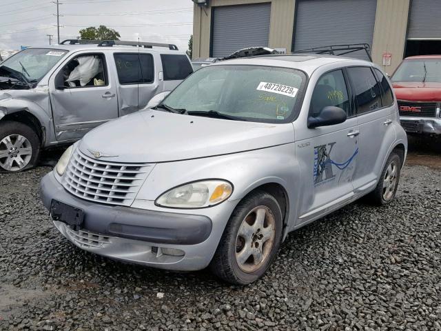 3C8FY68B52T283222 - 2002 CHRYSLER PT CRUISER SILVER photo 2