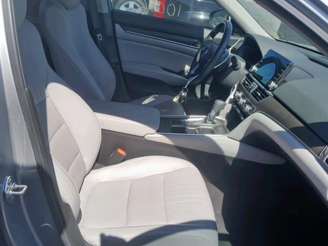 1HGCV1F55JA067780 - 2018 HONDA ACCORD EXL SILVER photo 5