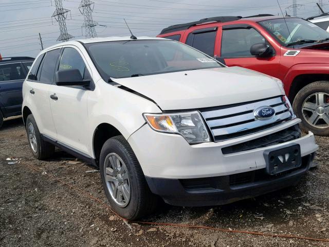 2FMDK36C39BA34083 - 2009 FORD EDGE SE WHITE photo 1