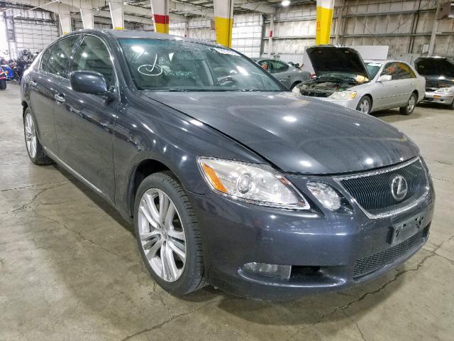 JTHBC96S775005799 - 2007 LEXUS GS 450H GRAY photo 1