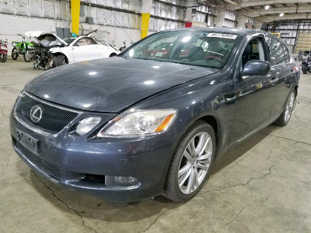 JTHBC96S775005799 - 2007 LEXUS GS 450H GRAY photo 2