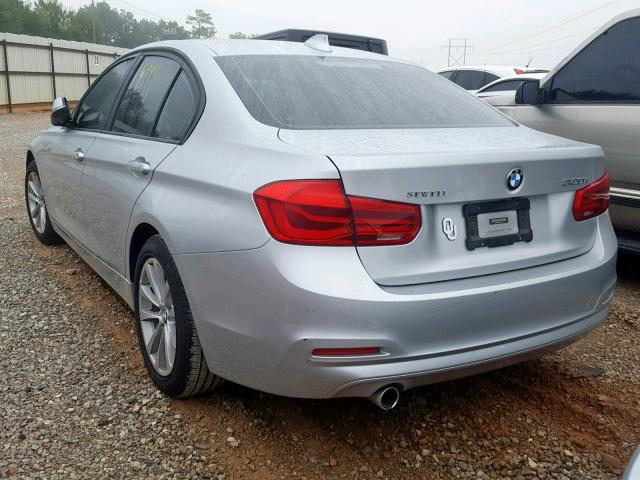 WBA8A9C59JAH14667 - 2018 BMW 320 I SILVER photo 3