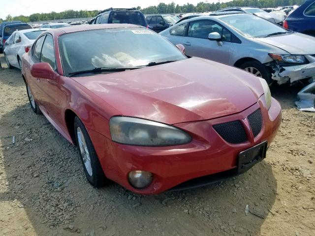 2G2WP552061285474 - 2006 PONTIAC GRAND PRIX RED photo 1