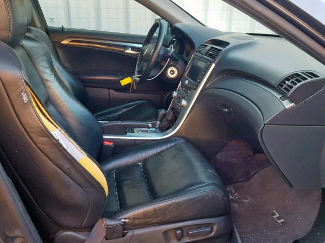 19UUA66286A074359 - 2006 ACURA 3.2TL GRAY photo 5