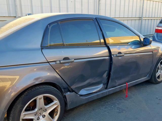 19UUA66286A074359 - 2006 ACURA 3.2TL GRAY photo 9