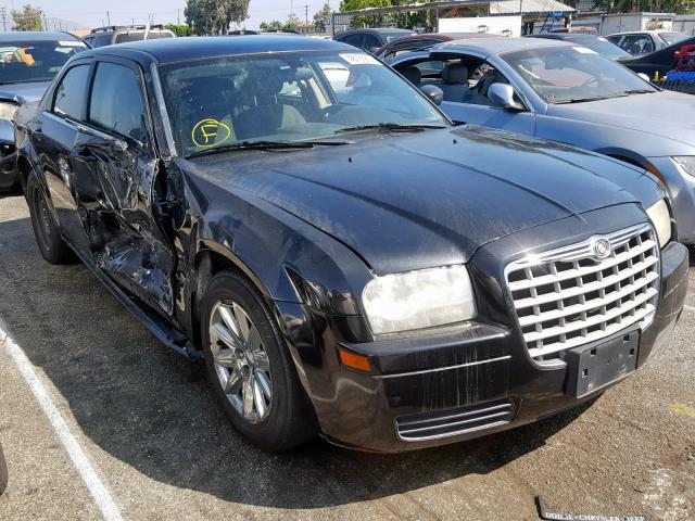 2C3LA43R57H739760 - 2007 CHRYSLER 300 BLACK photo 1