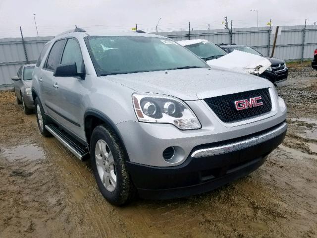 1GKLRKED8AJ155969 - 2010 GMC ACADIA SL SILVER photo 1