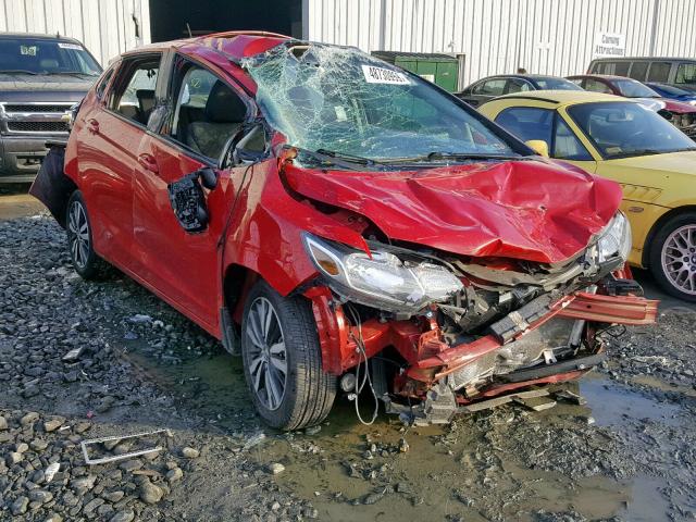 3HGGK5H74HM711430 - 2017 HONDA FIT EX RED photo 1