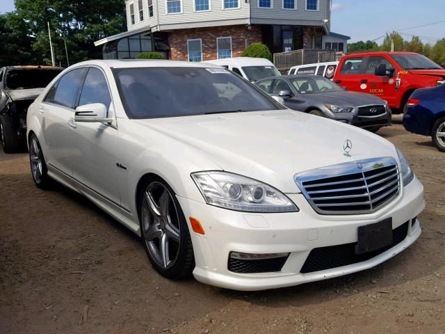 WDDNG7HB2AA329140 - 2010 MERCEDES-BENZ S 63 AMG WHITE photo 1
