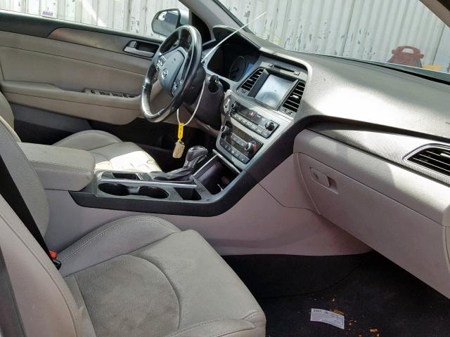 5NPE34AF6GH366470 - 2016 HYUNDAI SONATA SPO SILVER photo 5