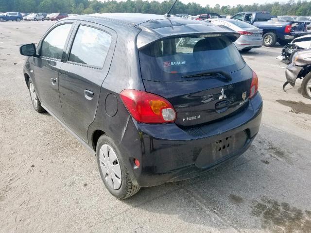 ML32A3HJ7FH056244 - 2015 MITSUBISHI MIRAGE DE BLACK photo 3