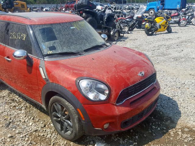 WMWZC3C58DWP22470 - 2013 MINI COOPER S C RED photo 9