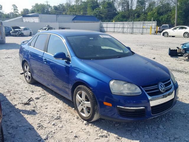 3VWRZ71K28M083734 - 2008 VOLKSWAGEN JETTA SE BLUE photo 1