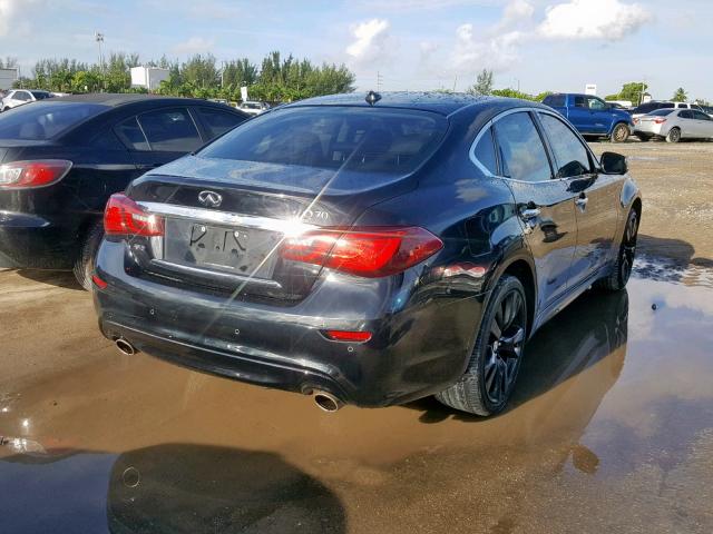 JN1BY1AR6FM562199 - 2015 INFINITI Q70 3.7 BLACK photo 4