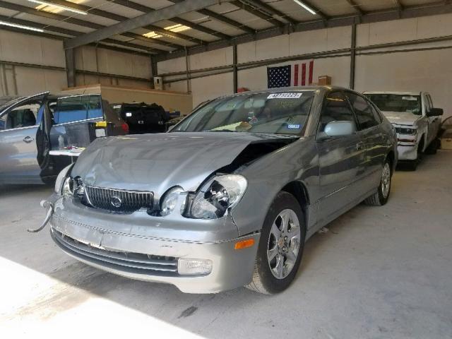 JT8BD69S930176732 - 2003 LEXUS GS 300 GRAY photo 2