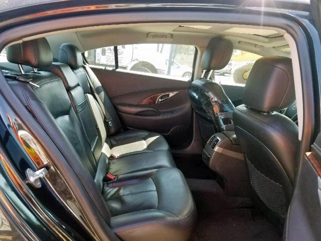 1G4GJ5E34CF336548 - 2012 BUICK LACROSSE T BLACK photo 6