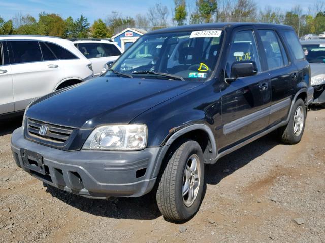 JHLRD1865XC010996 - 1999 HONDA CR-V EX BLACK photo 2