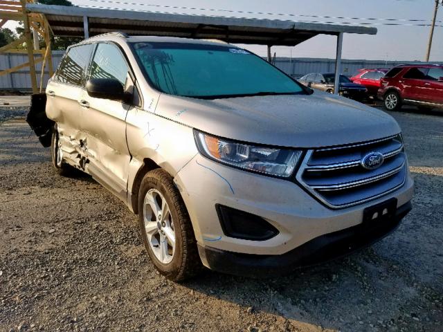 2FMPK3G90JBB25400 - 2018 FORD EDGE SE BROWN photo 1