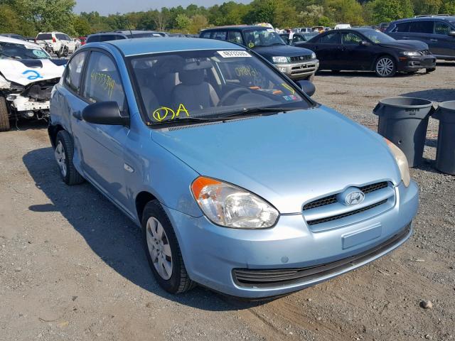 KMHCM36C28U094788 - 2008 HYUNDAI ACCENT GS BLUE photo 1