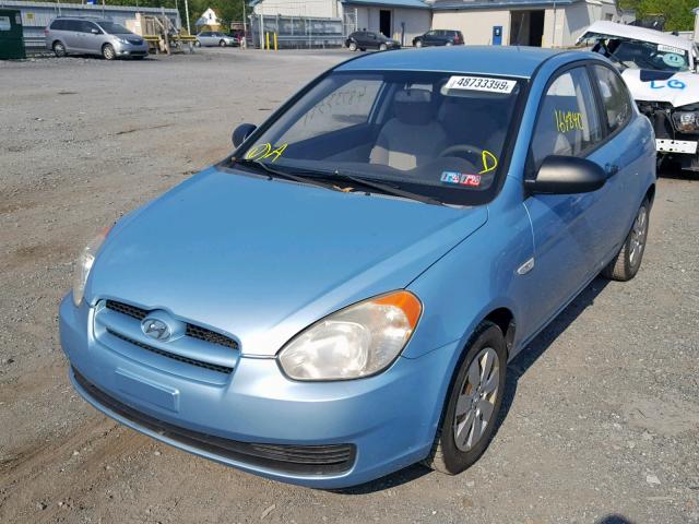 KMHCM36C28U094788 - 2008 HYUNDAI ACCENT GS BLUE photo 2