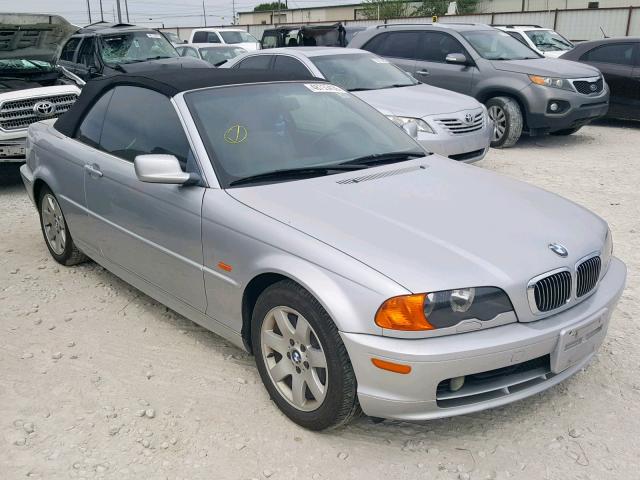 WBABS33461JY52140 - 2001 BMW 325 CI SILVER photo 1