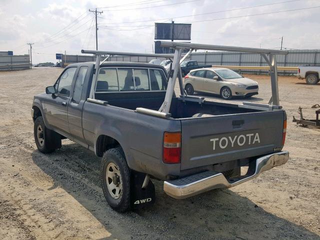 JT4RN13PXN6047094 - 1992 TOYOTA PICKUP 1/2 GRAY photo 3