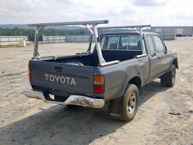 JT4RN13PXN6047094 - 1992 TOYOTA PICKUP 1/2 GRAY photo 4