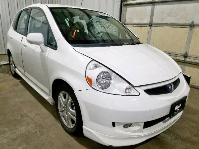 JHMGD38607S068471 - 2007 HONDA FIT S 白色 照片 1