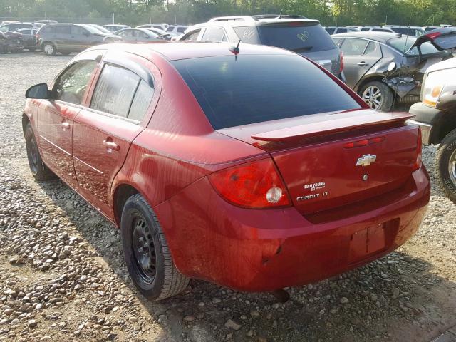 1G1AD5F5XA7218215 - 2010 CHEVROLET COBALT 1LT RED photo 3