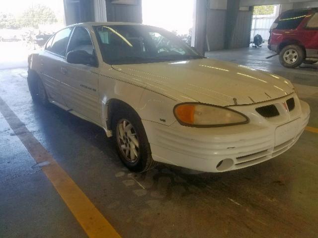 1G2NF52E41M667436 - 2001 PONTIAC GRAND AM S WHITE photo 1