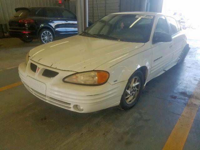 1G2NF52E41M667436 - 2001 PONTIAC GRAND AM S WHITE photo 2