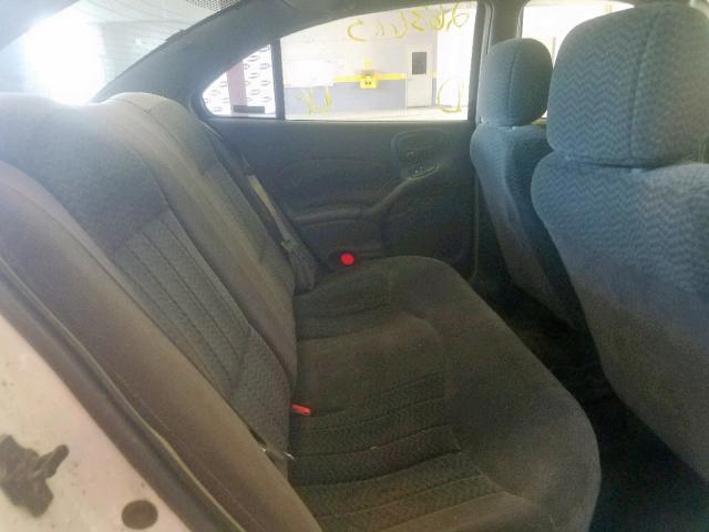 1G2NF52E41M667436 - 2001 PONTIAC GRAND AM S WHITE photo 6