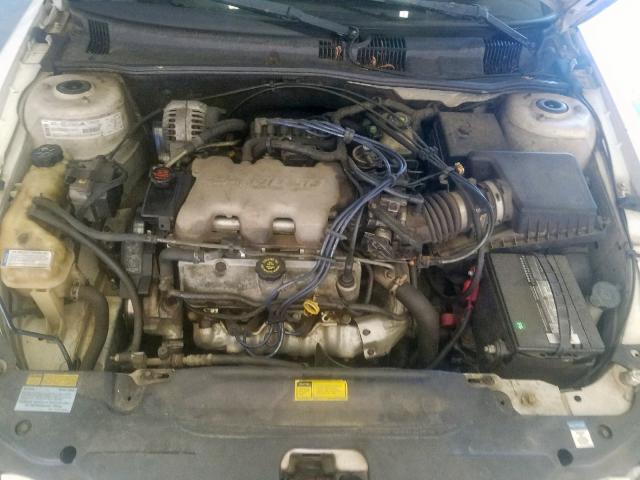 1G2NF52E41M667436 - 2001 PONTIAC GRAND AM S WHITE photo 7