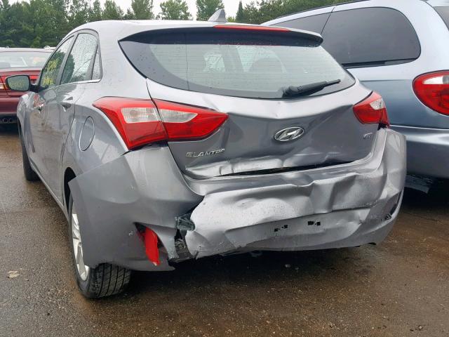 KMHD35LE1DU050364 - 2013 HYUNDAI ELANTRA GT SILVER photo 3