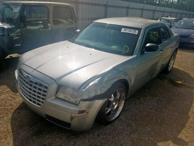 2C3KA43R16H366792 - 2006 CHRYSLER 300 BLUE photo 2