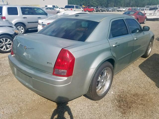 2C3KA43R16H366792 - 2006 CHRYSLER 300 BLUE photo 4