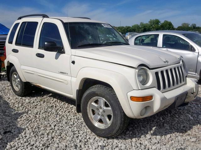 1J4GL58K44W141885 - 2004 JEEP LIBERTY LI WHITE photo 1